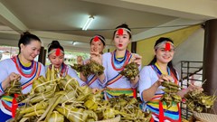 Hương vị bánh lá đót của đồng bào Cor Quảng Ngãi