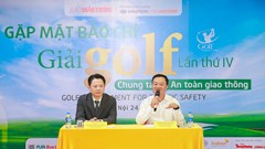 220 golfer tham dự Giải golf chung tay vì an toàn giao thông