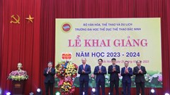 Trường Đại học Thể dục Thể thao Bắc Ninh khai giảng năm học mới 2023 – 2024