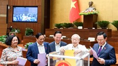 Quốc hội công bố kết quả lấy phiếu tín nhiệm 44 lãnh đạo