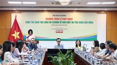 Phát động Cuộc thi sáng tạo logo và slogan về sản xuất tiêu dùng bền vững