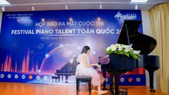 Lần đầu tiên tổ chức Cuộc thi Piano mở rộng toàn quốc