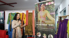 Triển lãm áo dài Chăm - Việt: Kết nối và lan tỏa nét đẹp văn hóa dân tộc