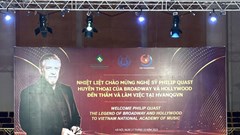 Huyền thoại nhạc kịch thế giới Philip Quast truyền cảm hứng tới sinh viên