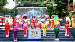 Lễ hội Áo dài du lịch Hà Nội 2023: Thu hút hơn 60.000 người tham dự