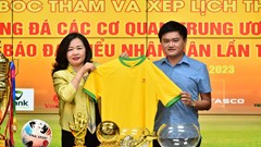 Giải Bóng đá các cơ quan TƯ mở rộng tranh Cúp Báo Đại biểu Nhân dân