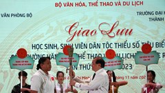 Đêm giao lưu HSSV dân tộc thiểu số tiêu biểu các trường VHTTDL khu vực phía Nam