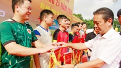 Khai mạc Giải bóng đá các cơ quan Trung ương mở rộng tranh Cúp Báo Đại biểu Nhân dân