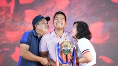 Golfer 16 tuổi Nguyễn Đức Sơn vô địch Tiền Phong Golf Championship 2023