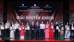 54 tác phẩm đoạt Giải Báo chí toàn quốc phòng, chống tham nhũng, tiêu cực