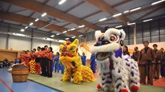 Quảng bá múa Lân Sư Rồng Việt Nam tại Pháp