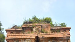 Tình trạng tháp Chăm Khương Mỹ bị “muối hóa” sau gần nửa năm trùng tu: Hiện tượng khách quan và khó xử lý triệt để?