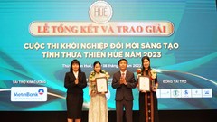 Thừa Thiên Huế: 12 ý tưởng, dự án xuất sắc được trao giải Khởi nghiệp đổi mới sáng tạo năm 2023