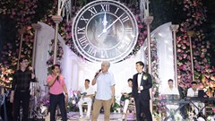 NSND Quang Thọ hát mừng hạnh phúc ca sĩ Tuấn Anh Sao Mai