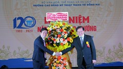 Trường CĐ Mỹ thuật trang trí Đồng Nai kỷ niệm 120 năm thành lập