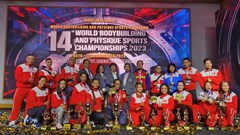 Thể hình Việt Nam giành 8 HCV thế giới