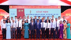 Thủ tướng dự lễ kỷ niệm 60 năm thành lập Trường THPT Cẩm Thủy 1