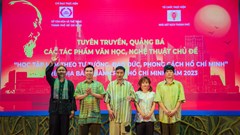 Vở kịch “Cuộc hành trình tìm bức chân dung” mở màn đợt diễn quảng bá tác phẩm VHNT học tập và làm theo Bác