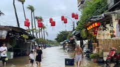 Quảng Nam: Lũ trên các sông đang lên, nguy cơ ngập lụt sâu trên diện rộng