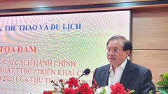Bộ VHTTDL: Tiếp tục đẩy mạnh cải cách và nâng cao hiệu quả giải quyết thủ tục hành chính
