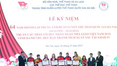 Trung tâm HLTTQG Hà Nội kỷ niệm 64 năm thành lập