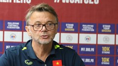 HLV Troussier hài lòng với chiến thắng của tuyển Việt Nam trước Philippines