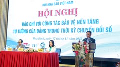 Báo chí với công tác bảo vệ nền tảng tư tưởng của Đảng trong thời kỳ chuyển đổi số