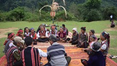 Đón bằng công nhận lễ hội Mừng cơm mới của người Bru-Vân Kiều xã Ngân Thủy là Di sản văn hóa phi vật thể quốc gia