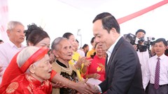 Phó Thủ tướng Trần Lưu Quang dự Ngày hội Đại đoàn kết toàn dân tộc tại tỉnh Thanh Hóa