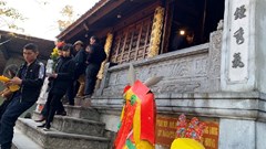 Lễ hội Đền Chợ Củi không tổ chức các hoạt động văn nghệ, thể thao