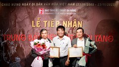 Bảo tàng Mỹ thuật Đà Nẵng trưng bày hiện vật tiêu biểu được hiến tặng