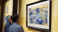 "Song hành"- Giao lưu tranh Việt Nam và Hàn Quốc