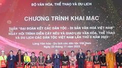 Phát huy sức mạnh khối đại đoàn kết, gìn giữ các giá trị văn hóa truyền thống