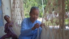 Đề nghị đưa nghề làm nhà tre, dừa và đan võng ngô đồng vào danh mục DSVH phi vật thể quốc gia