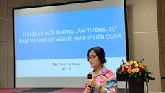 Không có bằng chứng thuốc lá điện tử ít gây hại hơn thuốc lá điếu