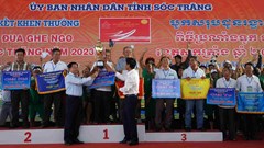 Chung kết giải Đua ghe Ngo tỉnh Sóc Trăng năm 2023