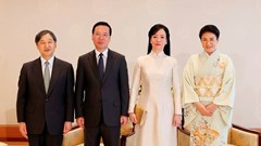 Chủ tịch nước Võ Văn Thưởng hội kiến Nhà vua và Hoàng hậu Nhật Bản