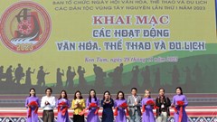 Khai mạc các hoạt động Ngày hội VHTTDL các dân tộc vùng Tây Nguyên