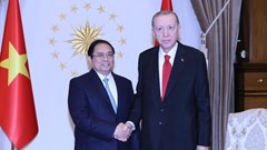 Thủ tướng Chính phủ Phạm Minh Chính hội kiến Tổng thống Thổ Nhĩ Kỳ