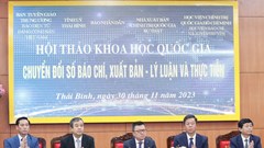 Chuyển đổi số báo chí, xuất bản: Thay đổi tư duy, đổi mới quy trình