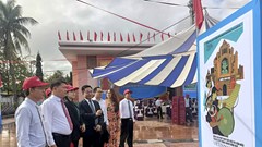 Triển lãm 150 tranh cổ động tuyên truyền xây dựng nông thôn mới