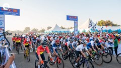 Tay đua trẻ Việt Nam về nhất Giải đua xe đạp hữu nghị ba nước Campuchia - Lào - Việt Nam 2023