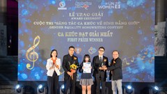 Trao giải Cuộc thi sáng tác thơ, ca khúc đầu tiên về bình đẳng giới