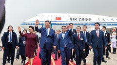 Thủ tướng Phạm Minh Chính đón Tổng Bí thư, Chủ tịch nước Trung Quốc Tập Cận Bình