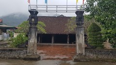 Dự án tu bổ di tích đình cổ Thượng Phú vẫn nằm... trên “giấy”