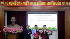 Bộ VHTTDL trao quyết định bổ nhiệm cán bộ