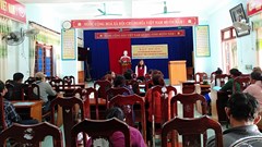 Tuyên truyền giảm thiểu tình trạng tảo hôn và hôn nhân cận huyết thống trong vùng đồng bào DTTS ở Tuyên Hoá