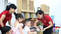Thành phố Bắc Ninh đảm bảo ATTP trong bếp ăn bán trú trường học