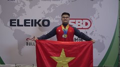 Đặng Thế Hưng giành HCV Giải vô địch Powerlifting châu Á