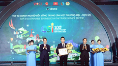 Herbalife Việt Nam nhận Giải thưởng Top 10 Doanh nghiệp bền vững trong lĩnh vực Thương mại – Dịch vụ